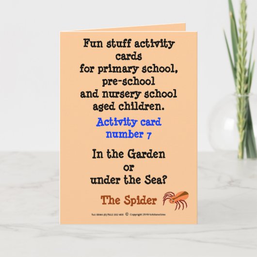 Carte 7 Spider (Devant)