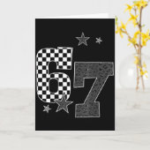 Carte 7 Year Old Birthday I Was 6 Now I'm 7 Funny 67 Mem (Fleur jaune)