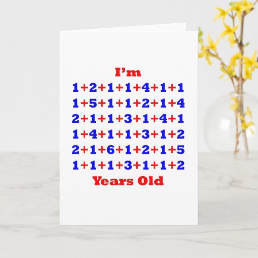 Carte 80 ans ! (Fleur jaune)