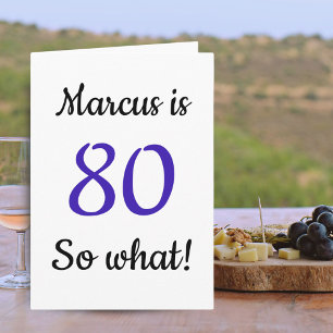 Carte  80 donc ce que Drôle Cite 80e Anniversaire