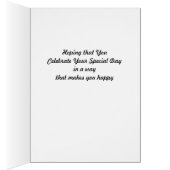 Carte 80e anniversaire (Intérieur (Droit))