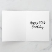 Carte 80e anniversaire (Intérieur)