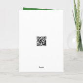 Carte 80e Anniversaire Baseball En Herbe Verte (Dos)