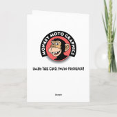 Carte 80e anniversaire féminin (Dos)