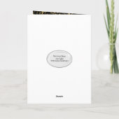 Carte 80e anniversaire homme en noir (Dos)