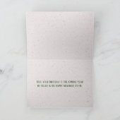 Carte 80e anniversaire Plante succulent sur Terrazzo (Intérieur)