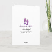 Carte #81 obtiennent bien, fête des pères d'anniversaire (Dos)