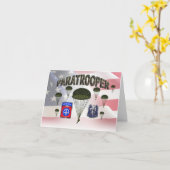 Carte 82e division aéroportée (Fleur jaune)