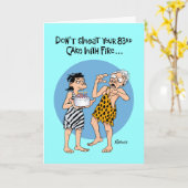 Carte 83e anniversaire humoristique (Fleur jaune)