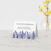 Carte 85e anniversaire Juillet Mois de naissance Fleur L (Fleur jaune)