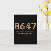 Carte 8647 Formation Cool Shell Sur My Beach Walk (Fleur jaune)