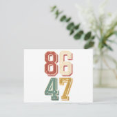 Carte 8647 rétro 86 47 (Debout devant)