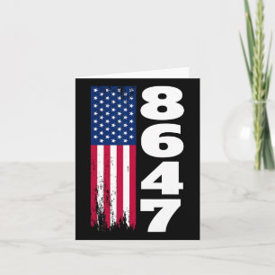 Carte 86 47 8647 Subtle Anti Trump 1