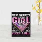 Carte 8 Ball Pool Billard Devis Pour Une Joueuse De Bill (Fleur jaune)
