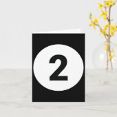 Carte 8 Pool Ball 2 Billiards Costume Halloween Groupe M (Fleur jaune)