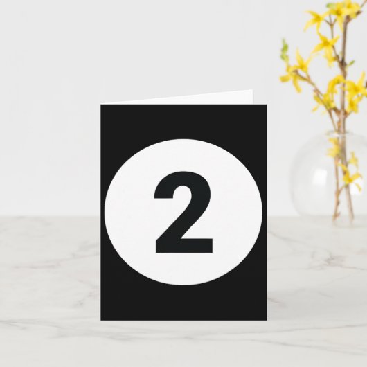 Carte 8 Pool Ball 2 Billiards Costume Halloween Groupe M (Fleur jaune)