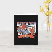 Carte 8e année de basket-ball 2023 collège (Fleur jaune)