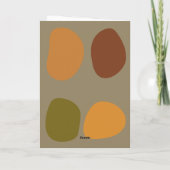 Carte 8e anniversaire mariage moderne (Dos)