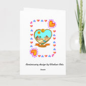 Carte 8ème Anniversaire (Dos)