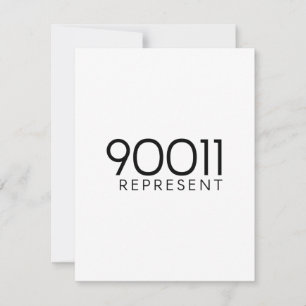 Carte 90011 Represent de Los Angeles