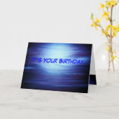 Carte 90036, C'est votre anniversaire (Fleur jaune)