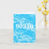 CARTE 90210 (Fleur jaune)
