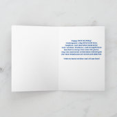 Carte 90 Alors ce drôle 90e anniversaire 2 photos Annive (Intérieur)