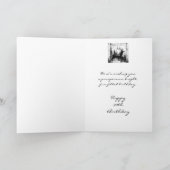 Carte 90e anniversaire de custom Vintage (Intérieur)