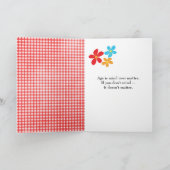 Carte 90e anniversaire de la marguerite (Intérieur)