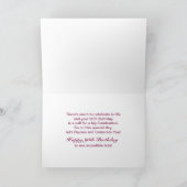 Carte 90e anniversaire - Femme - Dainty Pink (Intérieur)