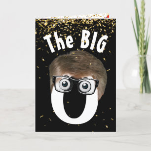 Carte 90e anniversaire homme en noir