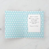 Carte 90e gâteau d'anniversaire (Intérieur)