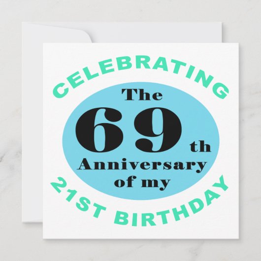 Carte 90e Humour d'anniversaire (Devant)