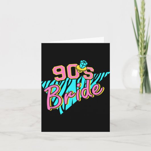Carte 90s Bride Bridesmaid Retro Matching Bachelorette P (Devant)