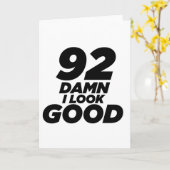 Carte 92 J'ai une Bonne Fête d'Anniversaire (Fleur jaune)