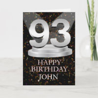 93e anniversaire Points saillants Ajouter une cart