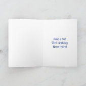 Carte 93e anniversaire : symboles musicaux colorés + arc (Intérieur)