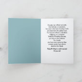 Carte 95e anniversaire Vielle dame Amusant (Intérieur)