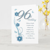 Carte 96e jour du jour (Fleur jaune)