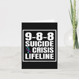 Carte 988 Prévention Du Suicide Et De La Crise