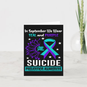 Carte 988 Sensibilisation à la prévention du suicide Sem