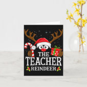 Carte 99 Matching Christmas Reindeer Squad Uni-adults Ch (Fleur jaune)