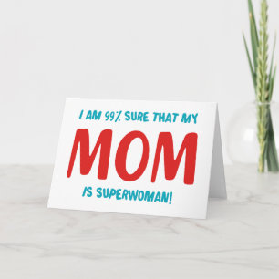 Carte 99% Superwoman