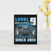 Carte 9 Déverrouillé Awesome 2013 jeu vidéo 9e anniversa (Fleur jaune)