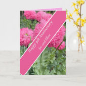 Carte 9e anniversaire du Mariage, Poppy (Fleur jaune)