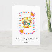 Carte 9e anniversaire - Poterie (Dos)