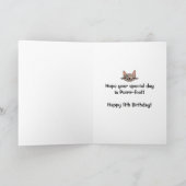 Carte À 11 ans ? Tu Dois Me Chatter, Juste Mon Chou ! (Intérieur)