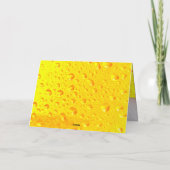 Carte À 21 ans, âge de la personnalisation, joyeux Beert (Dos)