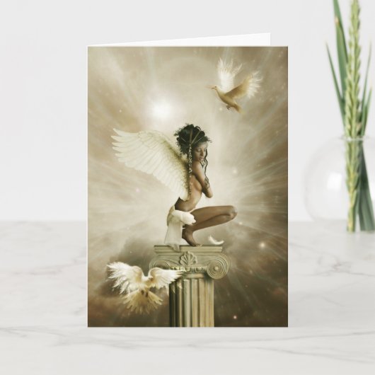 Carte à ailes étant (Devant)