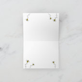 Carte à billets Cerry et Bumble Bee Blank (Intérieur)